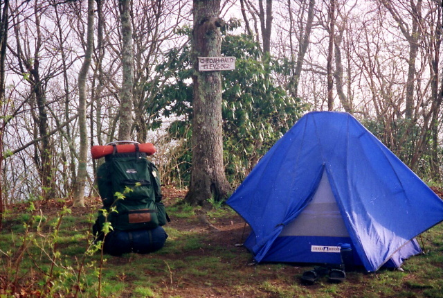 Campsite At The Summit Of Cheoah Bald