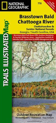 map trail chattooga river states united bartram national campground maps springs double ford blank n2backpacking fork scenic wild west area