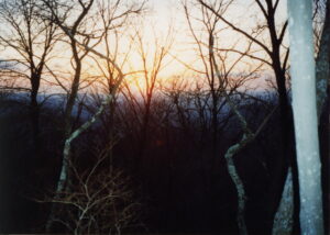 Springer Mountain Sunset 1999
