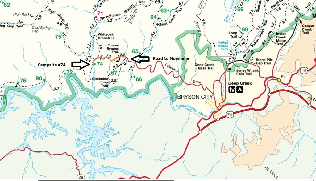 Campsite-74-Trail-Map-Two | N2Backpacking